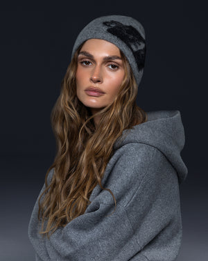 Hat THE ONE gray black logo