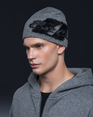 Hat THE ONE gray black logo