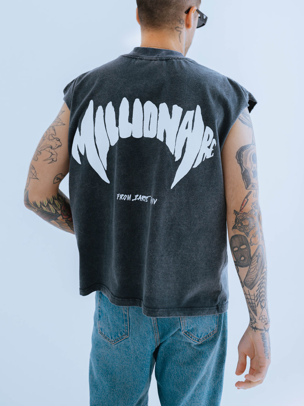 Tank top MILLIONAIRE gray