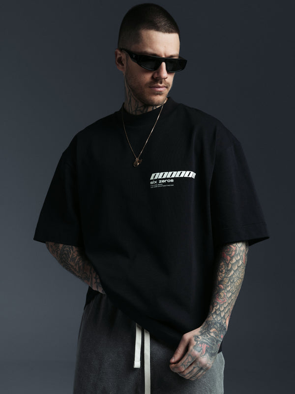 T-shirt JESUS black/black