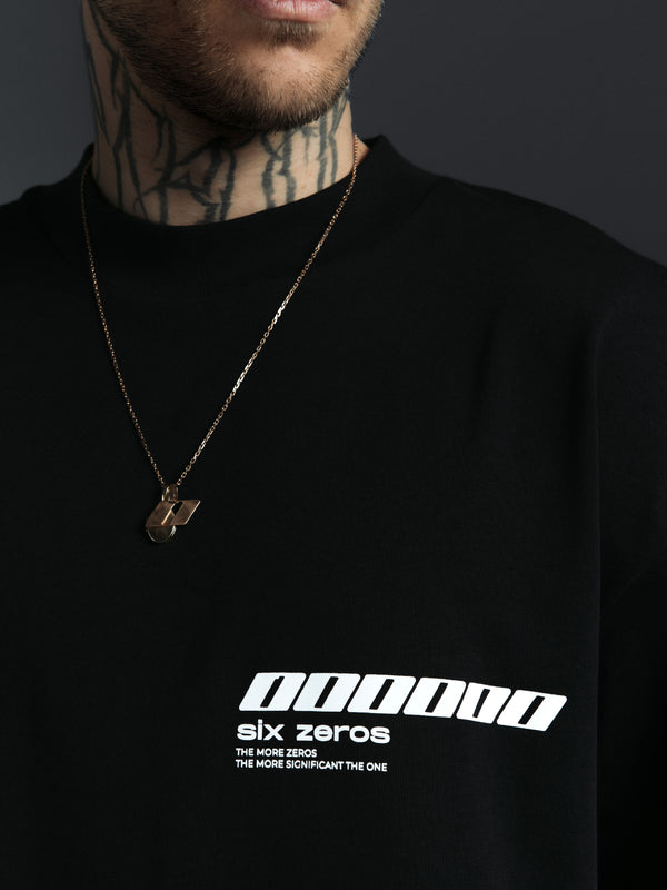 T-shirt MILLIONAIRE black/white