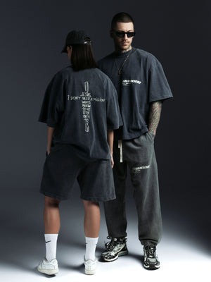 T-shirt JESUS gray