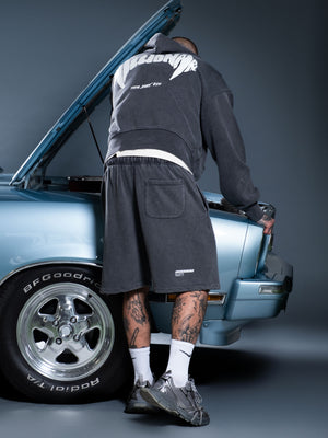 Shorts ONE washed gray