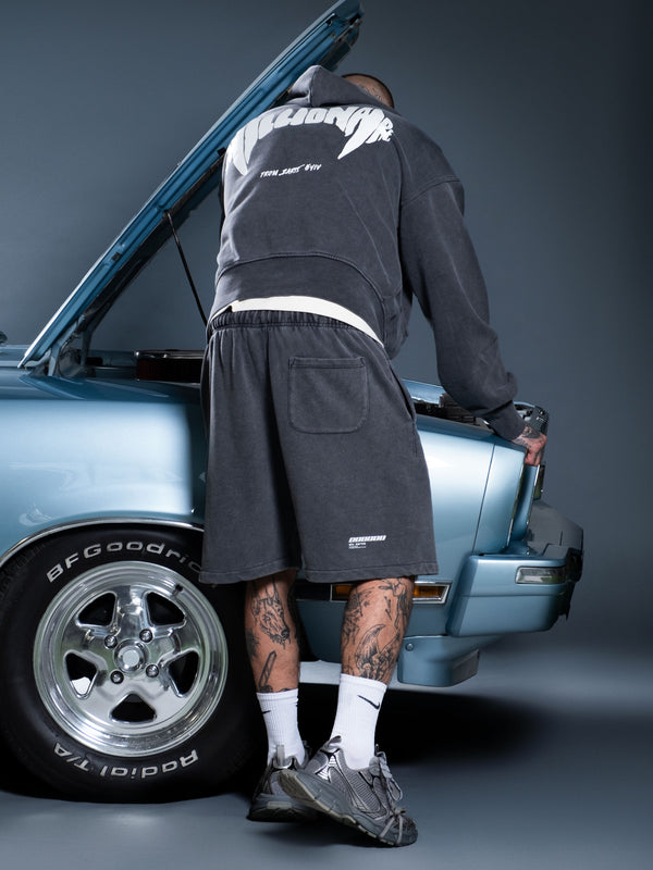 Shorts ONE washed gray