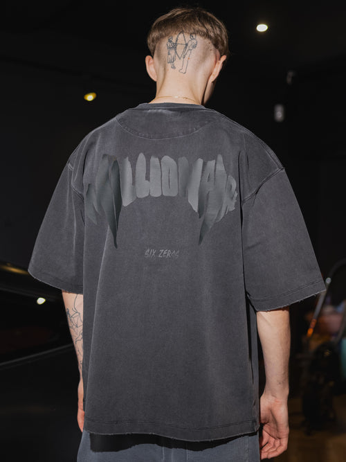 T-shirt MILLIONAIRE dark gray/black