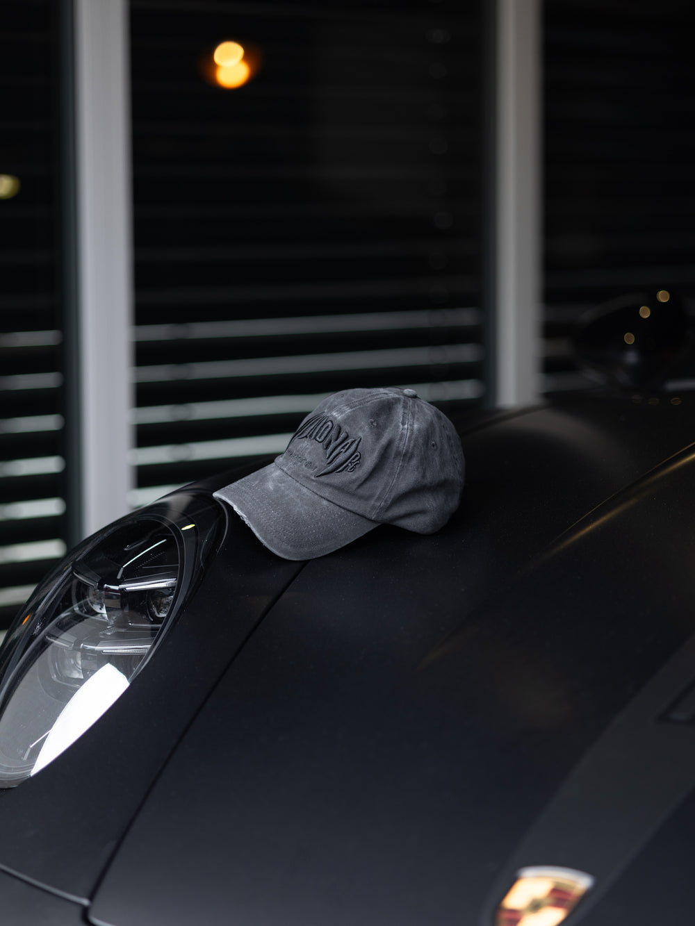 Cap MILLIONAIRE washed black