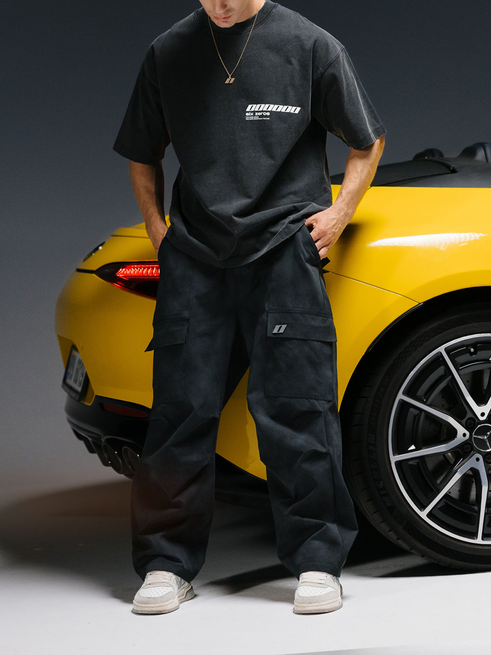 Cargo ZERO washed black