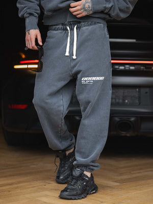 Joggers ONE washed grey