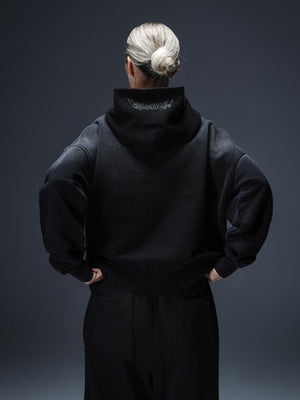 Hoodie Royal 2.0 washed black